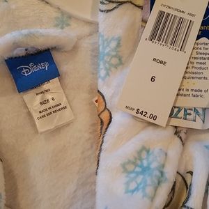 Kids bath robe Disney frozen